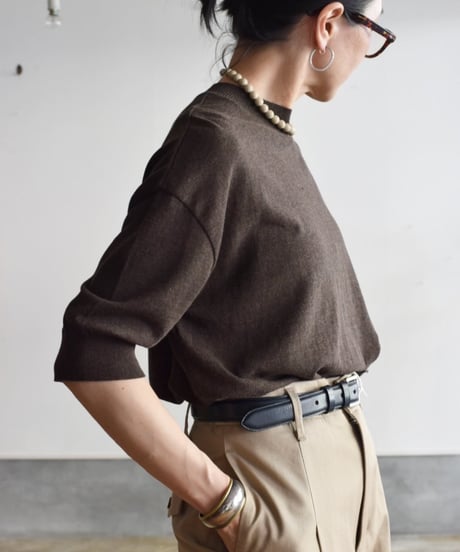 MEYAME/COTTON KNIT TEＥ