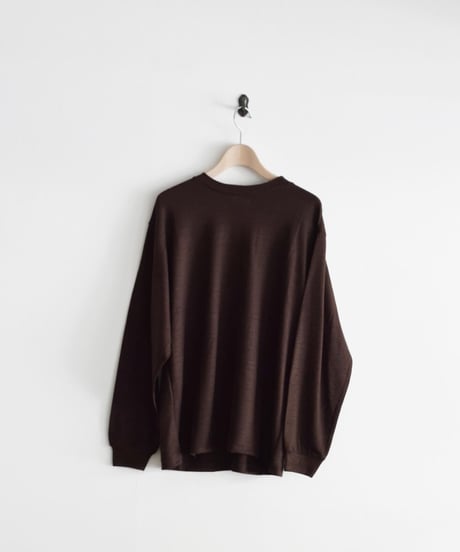 LIFILL/WOOLISH LONGSLEEVE TEE