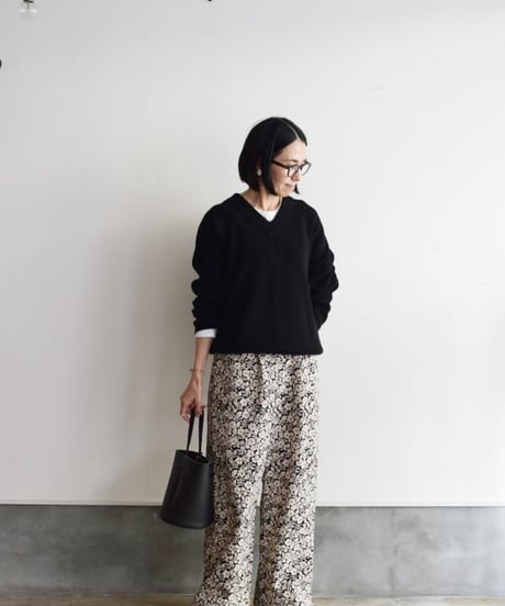 R&D.M.CO/WILD BERRY RELAXED GUM PANTS