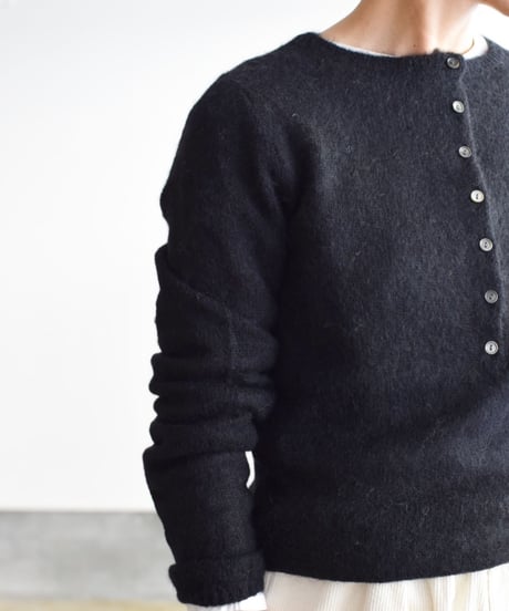 YLE'VE/FAIRY ALPAC KNI HENLY NECK