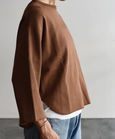 YLEVE/COTTON RIB PULL OVER