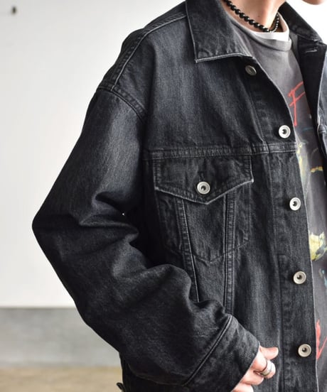 R&D.M.CO/OVERSIZED TRUCKER JAKET