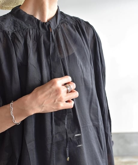 BUNON/GATHER DRESS