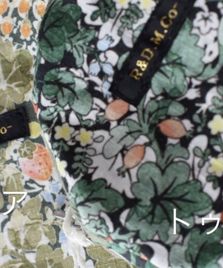 R&D.M.CO/W.B.F.RIPSTOP CIRCLE POUCH