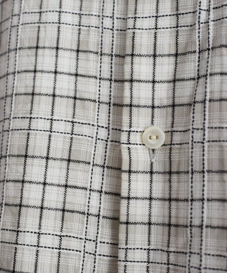 JOICEADDED/CHECK PATTERN H/S SHIRT