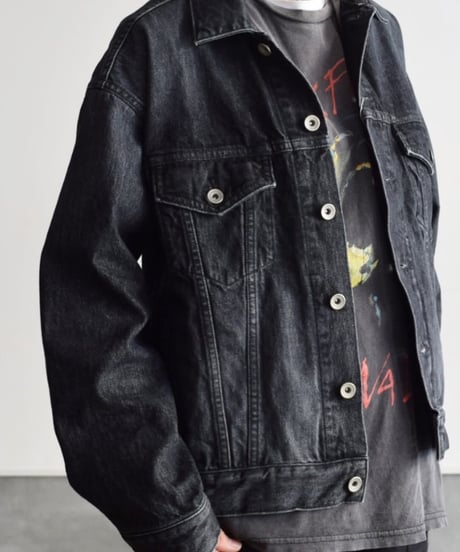 R&D.M.CO/OVERSIZED TRUCKER JAKET