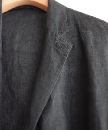YLEVE/LINEN POPLIN JAKET