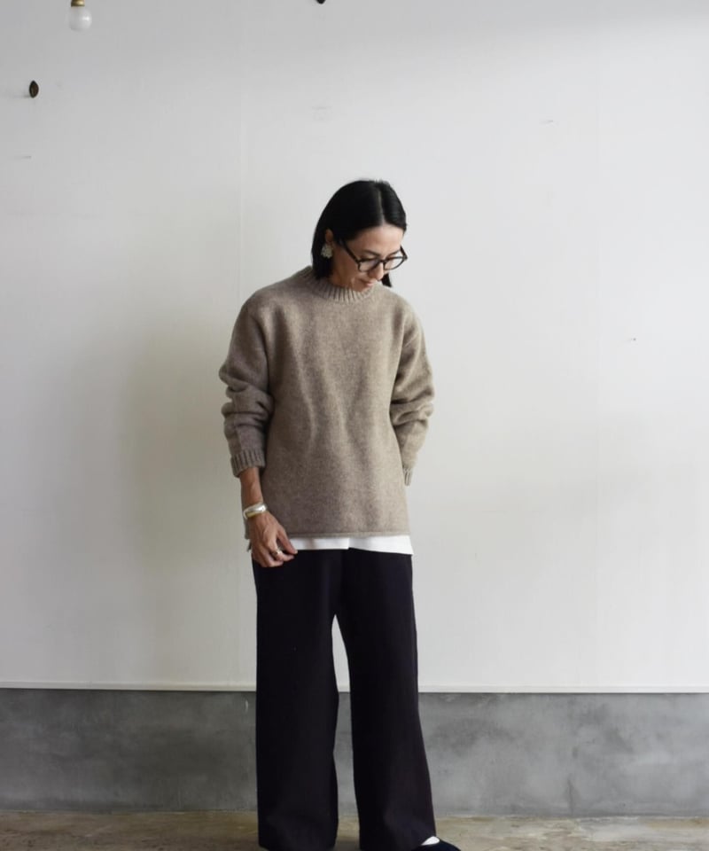 Nikki ESSENTIAL PIECES/YAK FELTE SWEAT SHIRT |