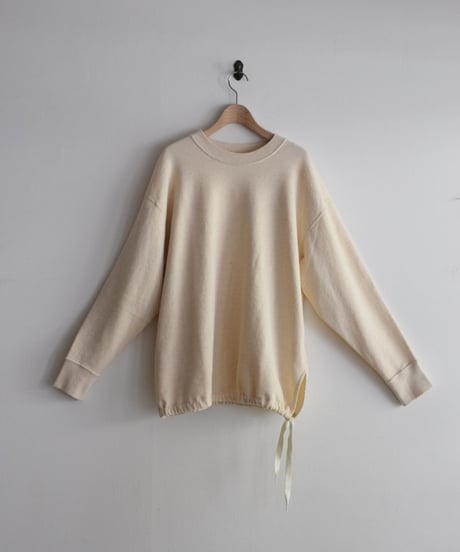 phlanne'l/LIGHT COTTON YAC SWEAT SHIRT