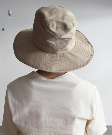 R&D.M.CO/LINEN TAFFETA ADVENTURE HAT
