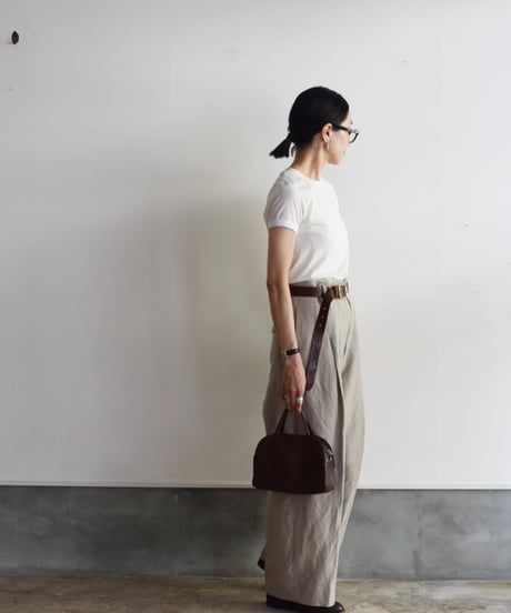 Nikli  ESSENTIAL PIECES/SUPER TWIST CIRCULAR RIB TRIM TSHIRT