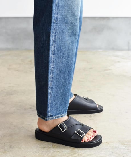 BEAUTIFUL SHOES/DOUBLE BELT SANDALS（HDRDNESS 60 SOLE）