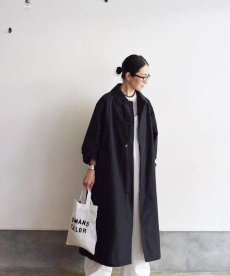R&D.M.CO/TAFFETA SOUTEN COLLOR COAT