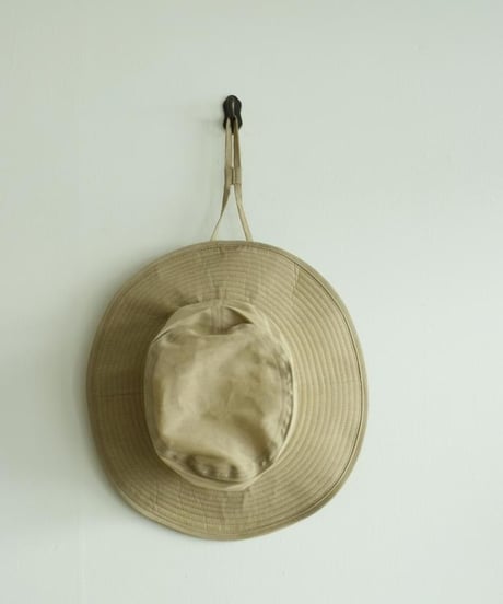 R&D.M.CO/LINEN TAFFETA ADVENTURE HAT
