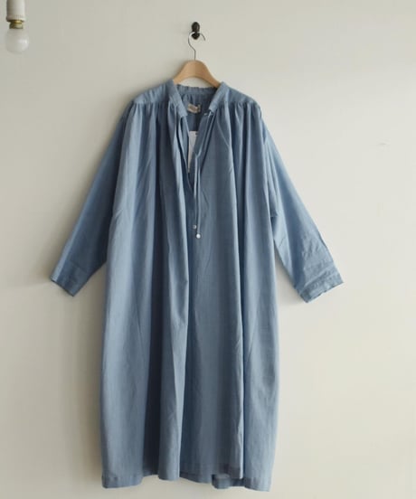 BUNON/GATHER DRESS