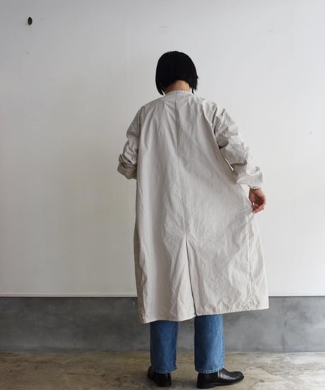 R&D. M.CO/GARMENT DYE TRIMMING COAT