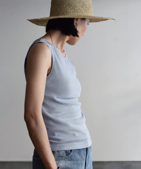 BURROW/COTTON WAFFLE TANK