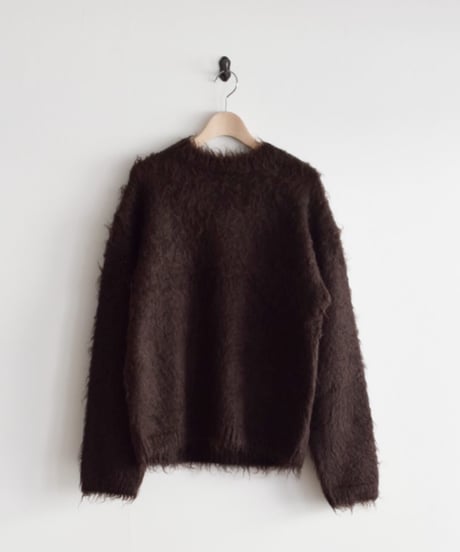YLEVE/MOHAIR NAPPING KNIT PULOVER
