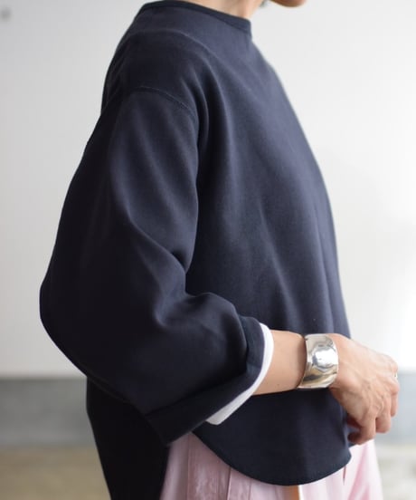 YLEVE/COTTON RIB PULL OVER