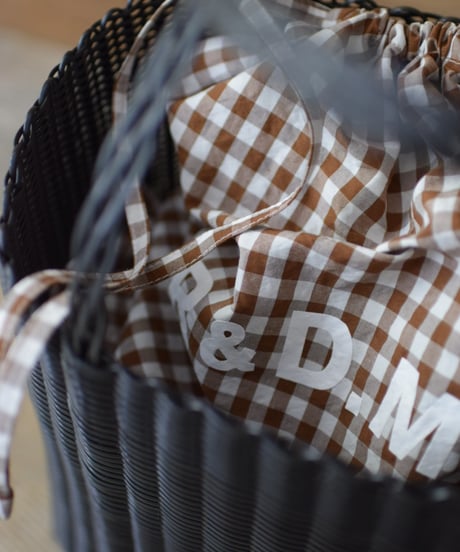 Ｒ＆D.M.CO/G.C DRAWSTRING BAG