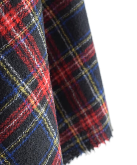 R&D.M.CO/WOOLTARTANCHECK MUFFLER