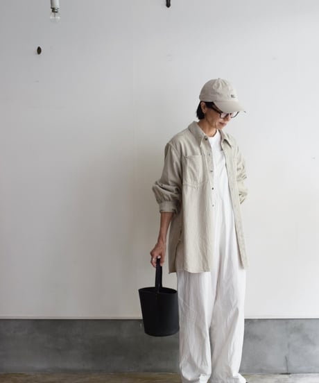 JOICEADDED/OVER SIZE DENIM SHIRT