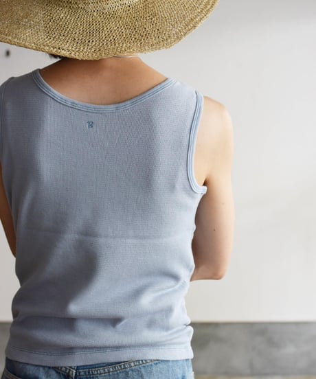 BURROW/COTTON WAFFLE TANK