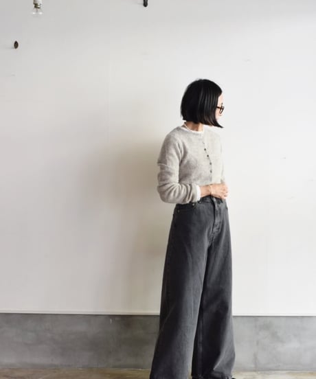 YLEVE/DENIM HIGH  WAIST WIDE