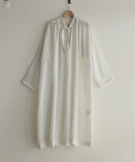 BUNON/GATHER DRESS