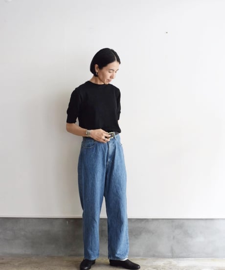 R&D.M.CO- BACK BUTTON HALF SLEEVE