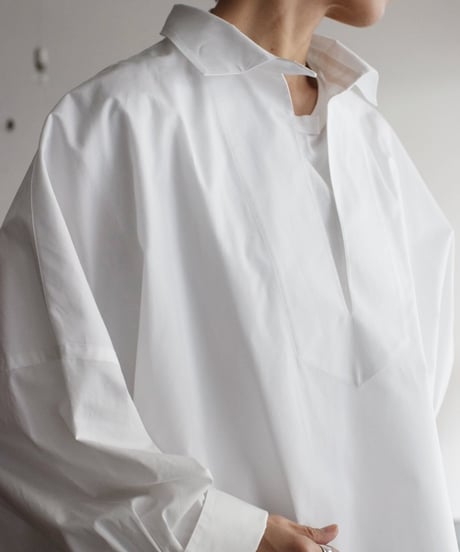 YLEVE/BOURRENNE COTTON TYPEWRITER PONCHO SH