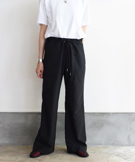 MEYAME/COMFORTABLE DRAWCOARD PANTS