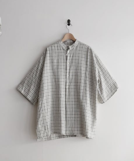 JOICEADDED/CHECK PATTERN H/S SHIRT