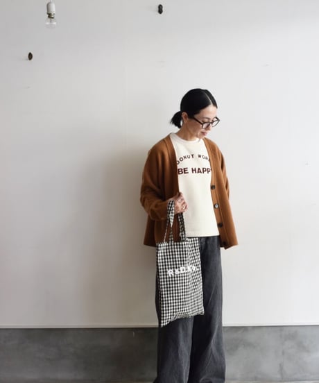 R&D.M.CO/DONUT WORRY DROP SHOULDER SHIRT
