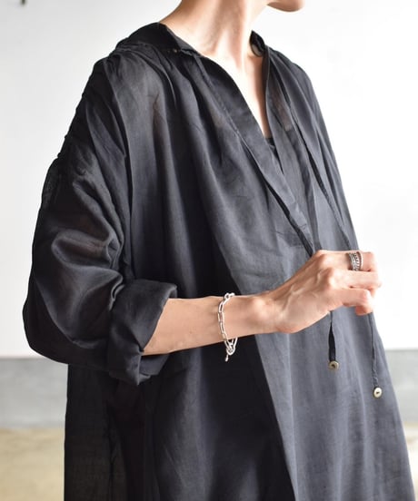 BUNON/GATHER DRESS