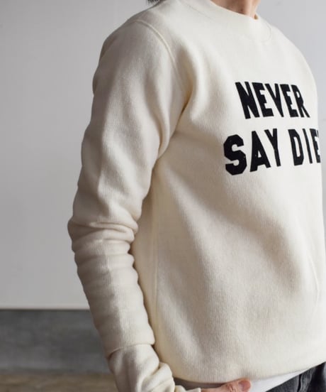 R&D.M.CO/NEVER SAY DIET SWEAT SHIRT