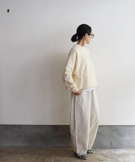 LIFILL/COTTON吊裏毛OVERSIZED SWEAT