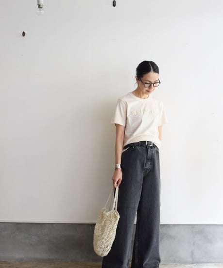 Ｒ&D.M.CO/PILE EMBROIDERY T-SHIRT