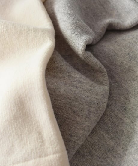 R&D.M.CO/裏起毛　DROP SHOULDER SHIRT
