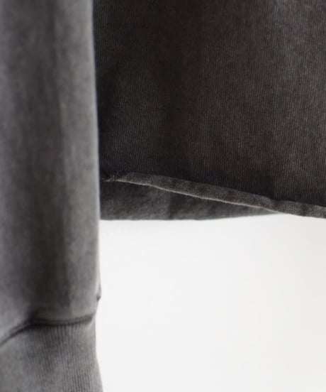 YLE'VE/COTTON PIGMENT DYE  LONG SLEEVE SHIRT
