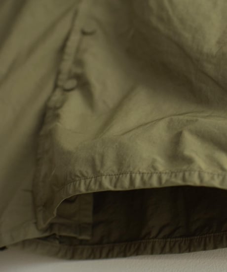 R&D.M.CO/GARMENT DYE TRIMMING COAT