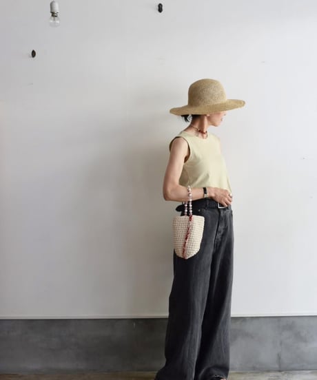 JOICEADDED/20PICOT HEM TANK TOP