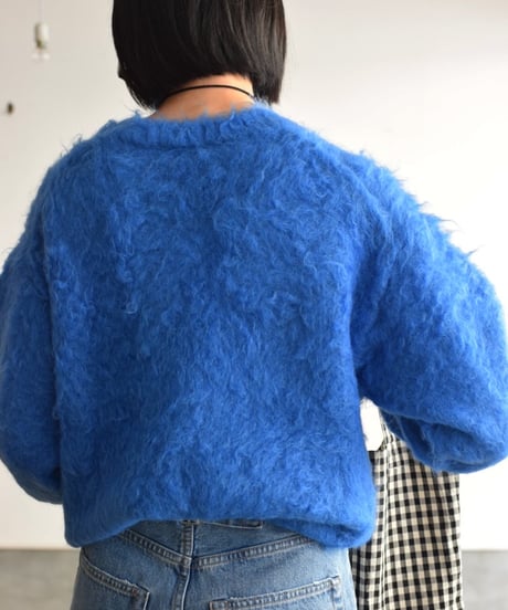 YLEVE/MOHAIR NAPPING KNIT PULOVER