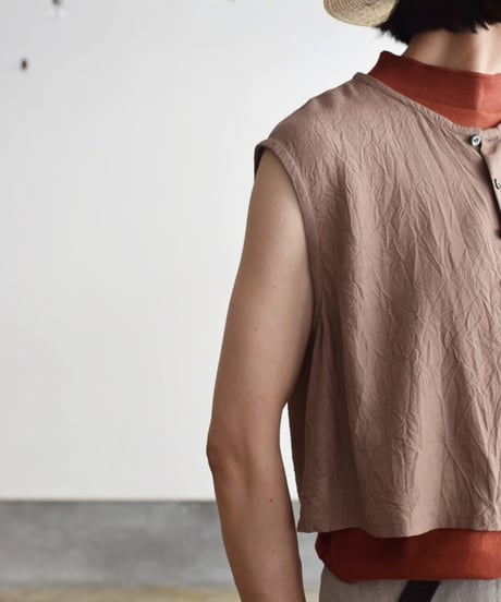 JoICEADDED/JERSEY PICOT HEM TANKTOP