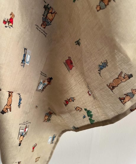 R&D.M.CO/BROWN BEARS KITCHEN CLOTH