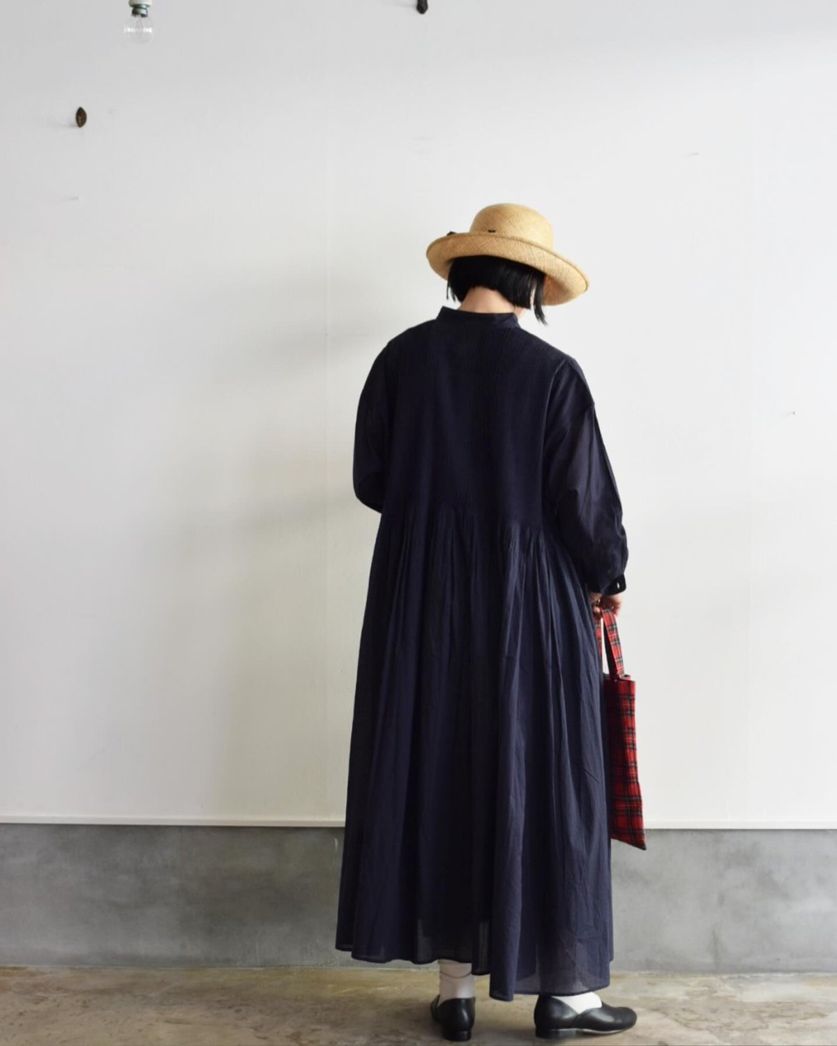 maison de soil/BANDED SHIRT DRESS | ALCOT
