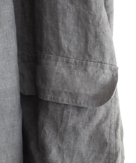 YLEVE/LINEN POPLIN JAKET