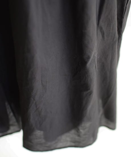 maison de soil/ORGANIC VOILE PLANE INVERTED PLEAT DRESS