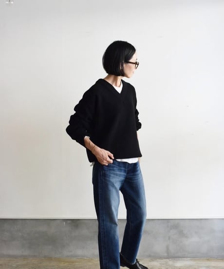 Nikki ESSENTIAL PIACES/YAK WASHI V-NECK