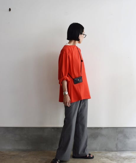 MEYAME/COMFORTABLE DRAWCOARD PANTS